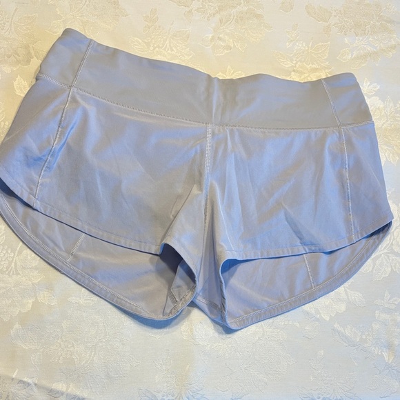 Lululemon Speed Up Shorts, Blueish Gray - Picture 1 of 4